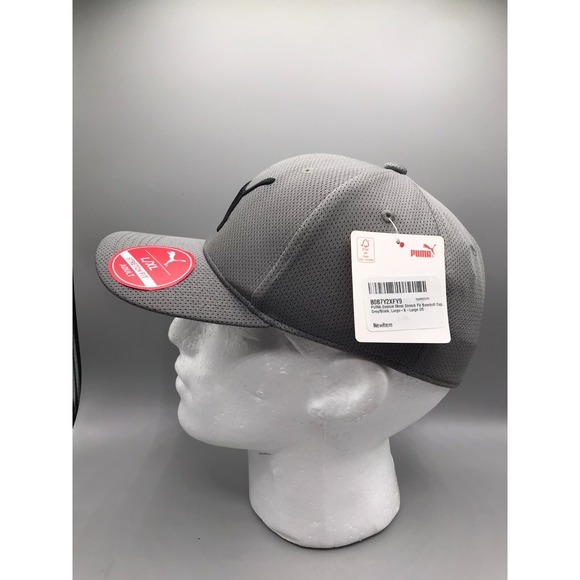 PUMA Evercat Mesh Stretch Fit Cap In The Color White In The Size (L/XL) NWT - Picture 5 of 15